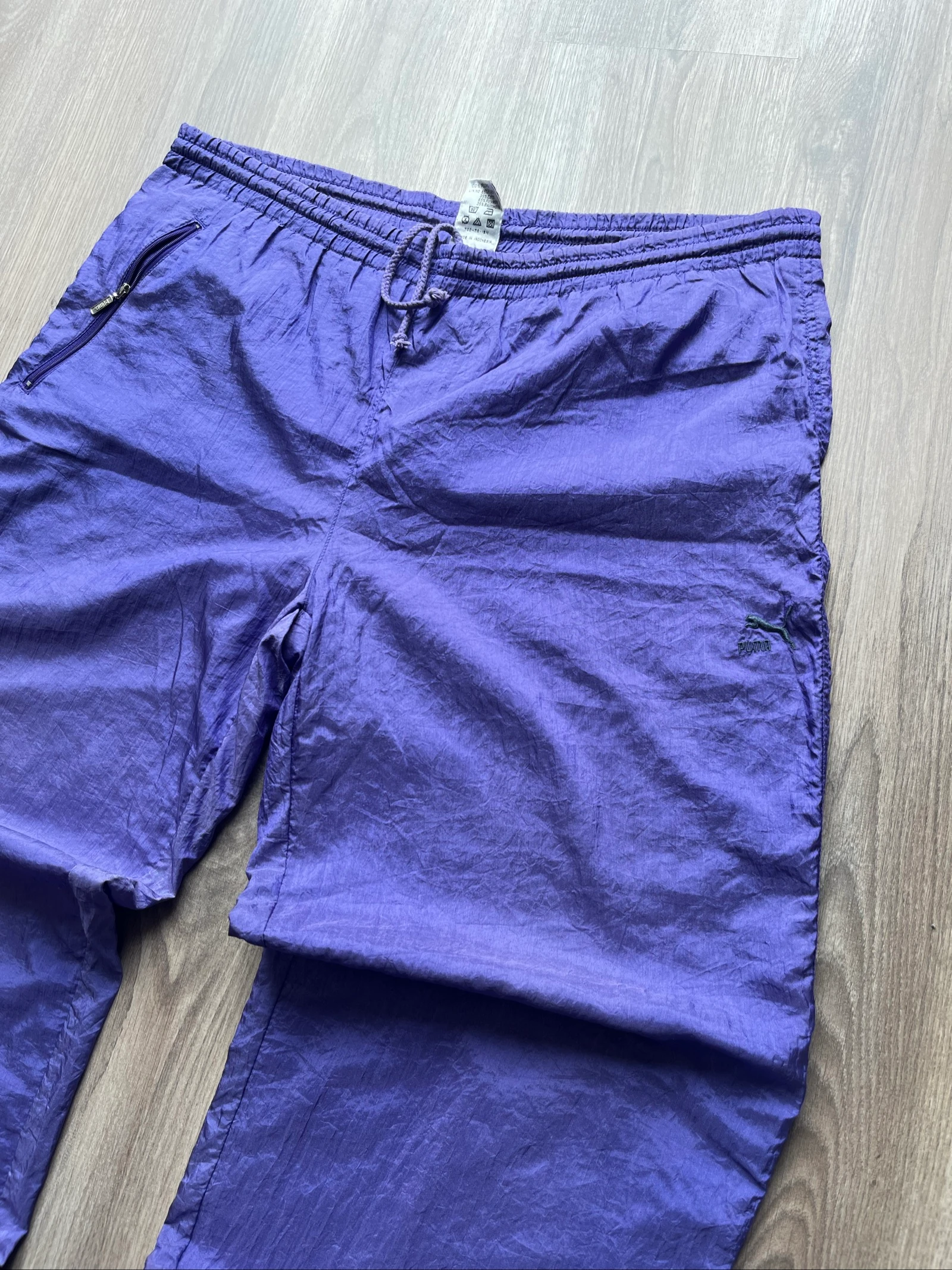 Puma Super Baggy Parachute Pants Y2K Retro Waterproof Tactical Ninja Vintage 90s – photo 2